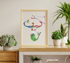 Neptuno Neptuneando Print