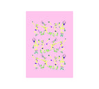 Multitude rosa con amarillo